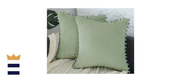 Sykting Sage Green Decorative Throw Pillow Covers